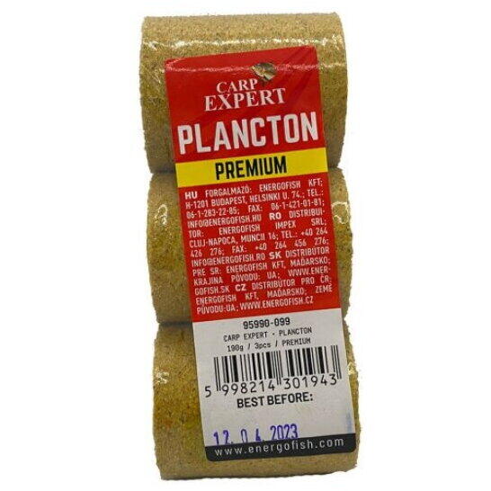 NADA ENERGOFISH CARP EXPERT PLANCTON PREMIUM 120G 3BUC