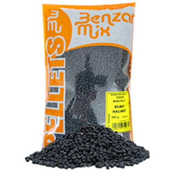 MICROPELETE ENERGOFISH BENZAR FEEDER BLACK HALIBUT 1,5MM/800G