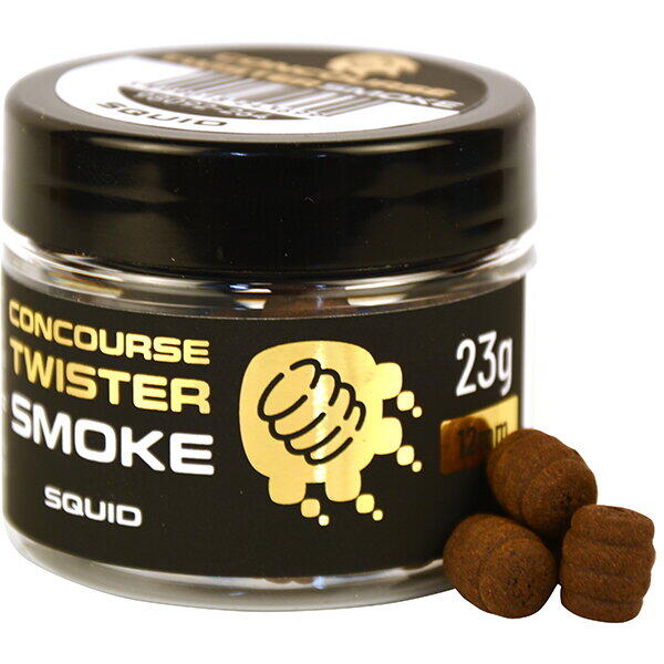 WAFTERS ENERGOFISH BENZAR CONCOURSE TWISTER SMOKE 12MM SQUID