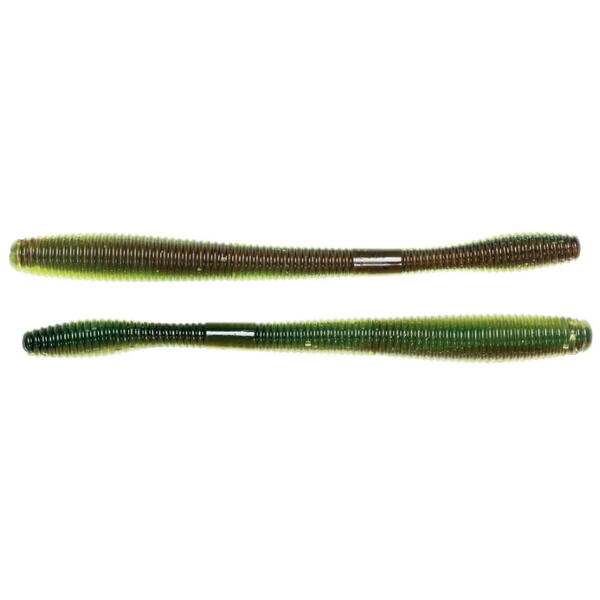 LIVE TARGET STRAIGHT WORM 11,4CM/11,4G BROWN/CHART 10BUC/PL