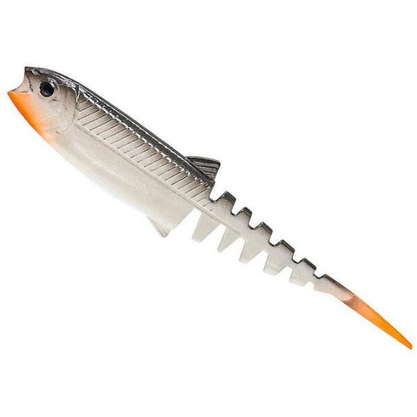 SAVAGE GEAR SHAD CANNIBAL MINNOW 8CM/3,4G WHITE BLACK 4BUC/PL