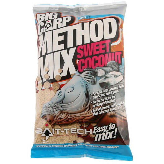 BAIT TECH NADA BIG CARP SWEET COCONUT 2KG