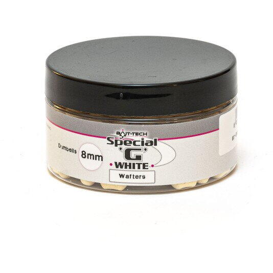 BAIT TECH WAFTERS SPECIAL G WHITE DUMBELLS 8MM