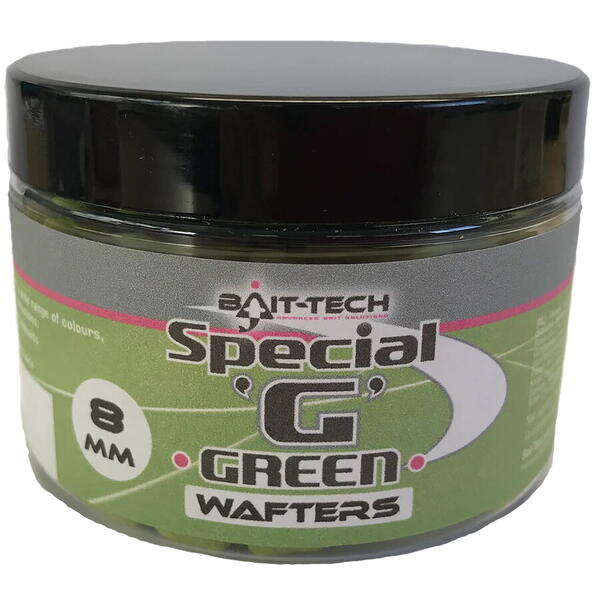 BAIT TECH WAFTERS BAIT-TECH SPECIAL G GREEN DUMBELLS 8MM
