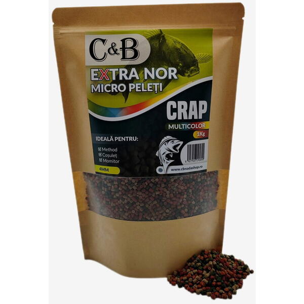 MICROPELETI C&B EXTRA MULTICOLOR 4MM 1KG