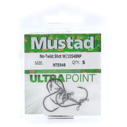 MUSTAD CARLIG NO TWIST SHOT NR.1 5BUC/PL