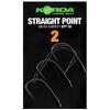 KORDA CARLIG STRAIGHT POINT BARBED NR.2 10BUC/PL