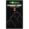 KORDA CARLIG STRAIGHT POINT BARBED NR.3 10BUC/PL