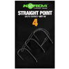 KORDA CARLIG STRAIGHT POINT BARBED NR.4 10BUC/PL