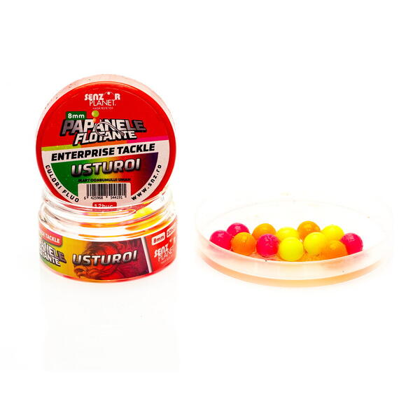 SENZOR PAPANELE FLOTANTE ENTERPRISE TACKLE USTUROI 8MM 12BUC