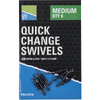 PRESTON INNOVATION VARTEJ DIAMOND EYE MATCH SWIVELS NR.10 20BUC/PL