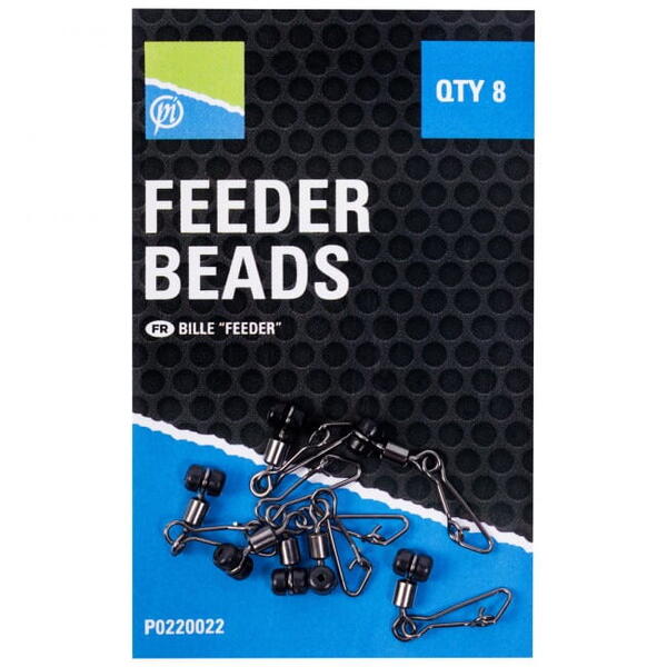 PRESTON INNOVATION AGRAFA+VARTEJ CU MARGEA FEEDER BEADS 8BUC/PL