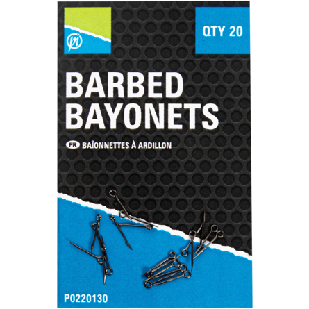 PRESTON INNOVATION SPIN MOMEALA BARBED BAYONETS 20BUC/PL