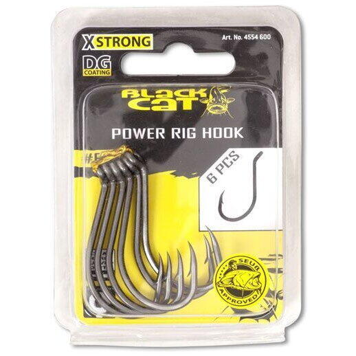 PRESTON INNOVATION CARLIG BLACK CAT POWER DG COATING 5/0 6BUC/PL