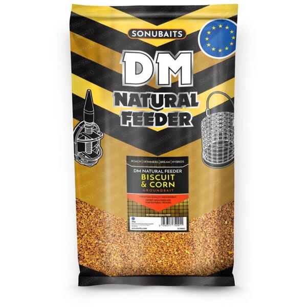 PRESTON INNOVATION NADA SONUBAITS DM NATURAL FEEDER BISCUIT&CORN 1KG