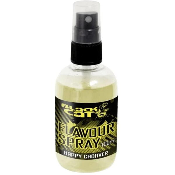 PRESTON INNOVATION ATRACTANT SPRAY BLACK CAT CLEAR HAPPY CADAVER 100ML