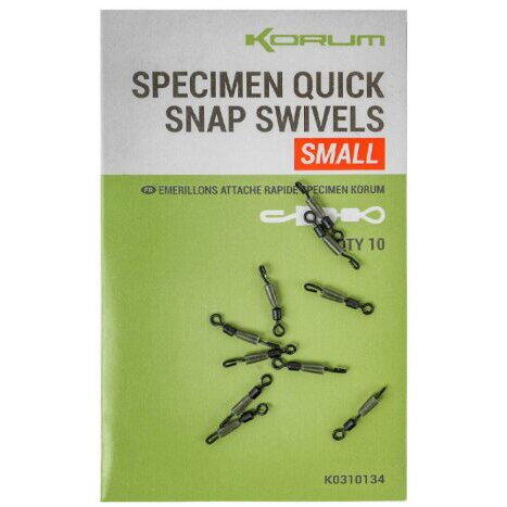 PRESTON INNOVATION AGRAFA+VARTEJ KORUM SPECIMEN QUICK SNAP S 10BUC/PL