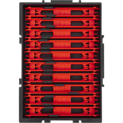 CUTIE INTERLOK WINDER TRAY 13CM RED