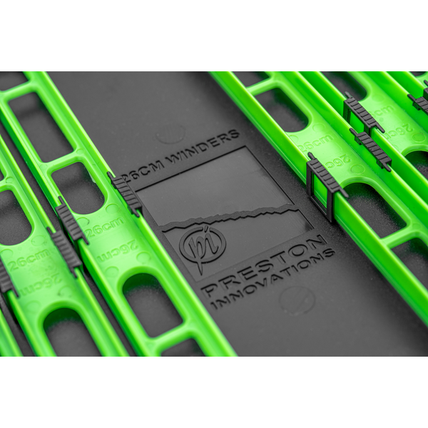 PRESTON INNOVATION CUTIE INTERLOK WINDER TRAY 26CM GREEN