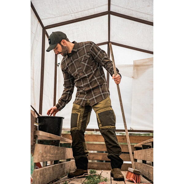 SEELAND CAMASA GLEN FLANNEL PINE GREEN MAR.2XL
