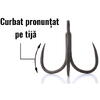 JACKALL ANCORA TRIPLA TIMON TROUTIN TREBLE BL 20P NR.12 20BUC/PL