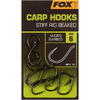 FOX CARLIG STIFF RIG BEAKED MICRO BARBED NR.6 10BUC/PL