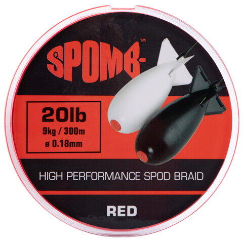 FOX FIR TEXTIL SPOMB BRAID 018MM/9KG/300M RED