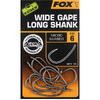 FOX CARLIG EDGES ARMAPOINT SUPER WIDE GAPE LONG SHANK NR.7 10BUC/PL