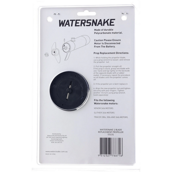WATERSNAKE ELICE 2 PALETE PT MOTOR ELECTRIC 28-34LB