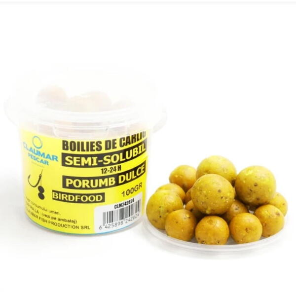 ARROW INT. BOILIES CLAUMAR BIRDFOOD DE CARLIG SEMI-SOLUBIL PORUMB DULCE 100GR