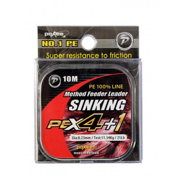 ARROW INT. FIR POKEE METHOD FEEDER FAST SINKING PX4+1 008MM/3,63KG/10M