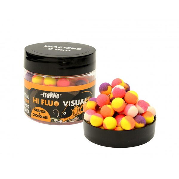 ARROW INT. WAFTERS TRAKKO DUAL FLUO ORANGE+CHOCO 8MM/20GR