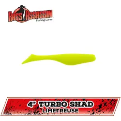 SHAD TURBO 10CM LIMETREUSE 10BUC/PL
