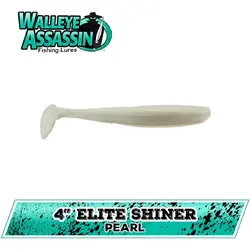 SHAD ELITE SHINER 10CM PEARL 8BUC/PL