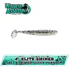 BASS ASSASSIN SHAD ELITE SHINER 10CM SILVER PHANTOM 8BUC/PL