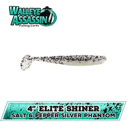 SHAD ELITE SHINER 10CM SILVER PHANTOM 8BUC/PL