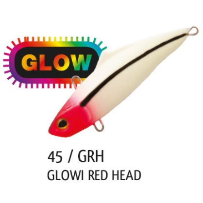 RAPTURE VOBLER UNDER SILENT MAX 7,5CM/19G GLOWI RED HEAD