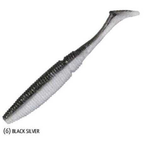 RAPTURE SHAD POWER 5CM/BLACK SILVER/20BUC/PL