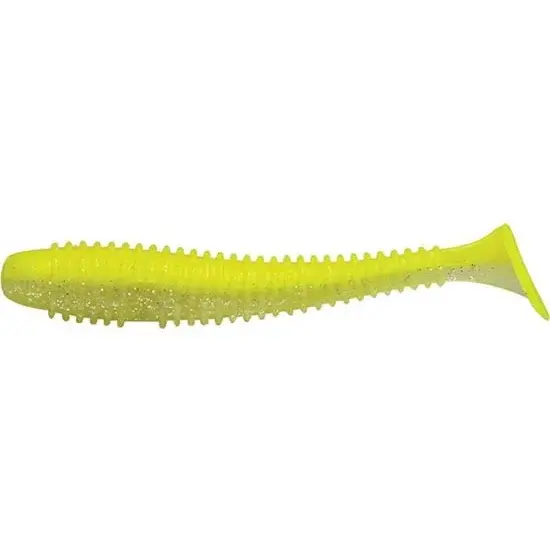 RAPTURE SHAD RIBBED SWING 9,5CM/CHART. GHOST/7BUC/PL