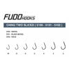 TACKLE ARENA CARLIG FUDO CHINU TWO SLICED CHTS-BN NR.8 11BUC/PL