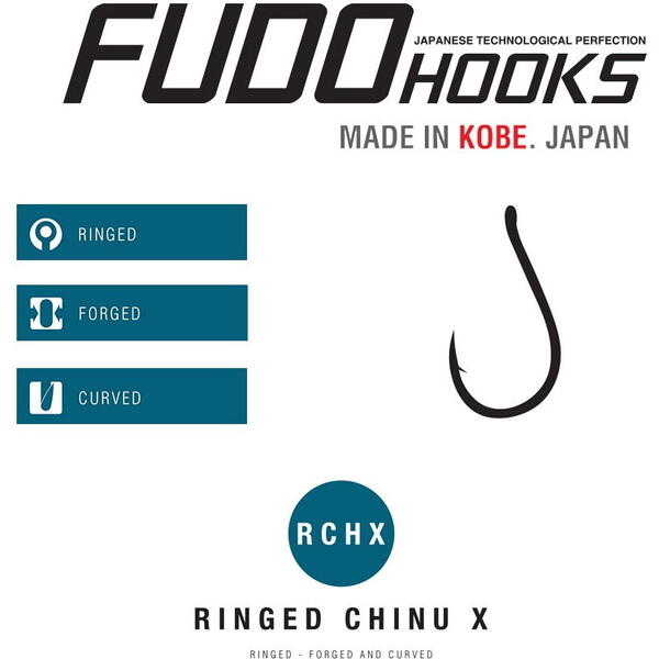 TACKLE ARENA CARLIG FUDO RINGED CHINU X RCHX-BN NR.4 11BUC/PL