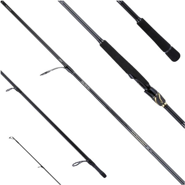 LANSETA SPINNING DAIWA 2BUC. 23 TN AGS 802H-CI SPIN 2,44M/15-50G