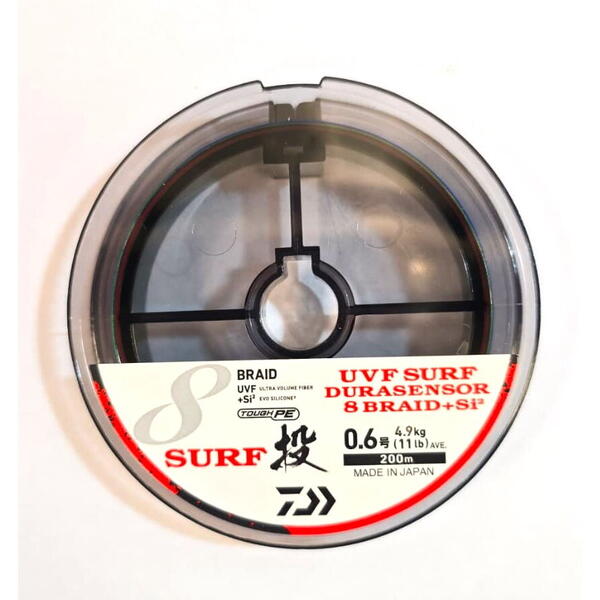 DAIWA UVF SURF DURA SENSOR 4 COLORS X8 #0.6/200M