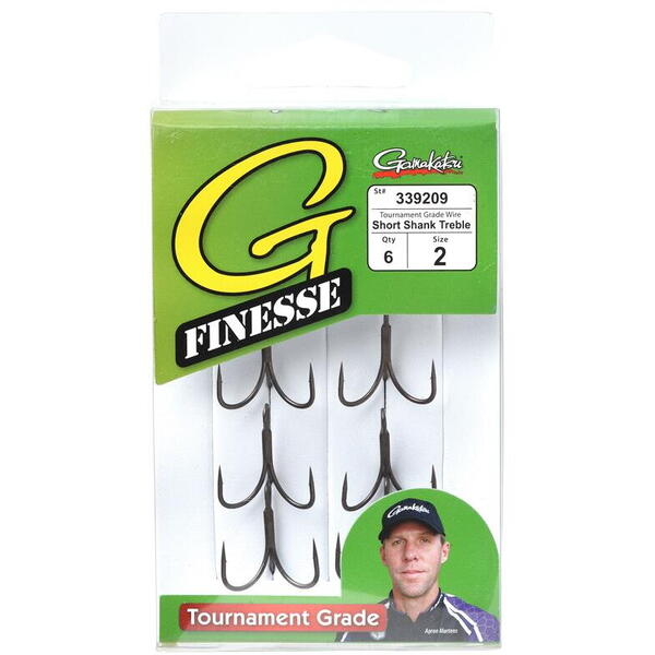 GAMAKATSU ANCORA TRIPLA G-FINESSE TGW NSC 6BUC/PL