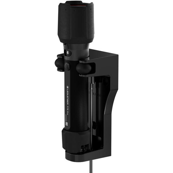 LEDLENSER LANTERNA P7R PRO BLACK 2000LM+CABLU USB+ACUM