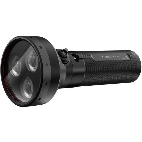 LEDLENSER LANTERNA P18R BLACK_CASE 6500LM/LI-ION + INCARCATOR