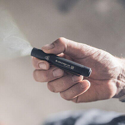 LEDLENSER LANTERNA P2R BLACK_BOX 200LM/LI-ION + CABLU USB