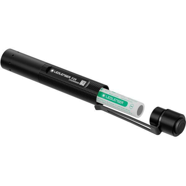 LEDLENSER LANTERNA P2R BLACK_BOX 200LM/LI-ION + CABLU USB