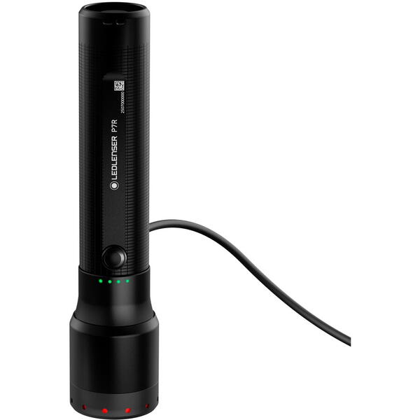LEDLENSER LANTERNA P7R BLACK_BOX 2000LM/LI-ION +CABLU USB