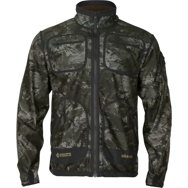 HARKILA JACHETA FLEECE KAMKO NOCTYX WSP REV. AXIS MSP BLACK/WILLOW GREEN MAR.L